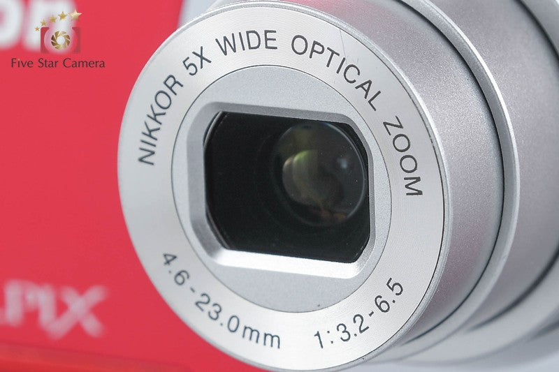 Nikon COOLPIX A100 Red 20.1 MP Digital Camera