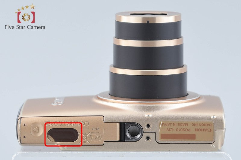 Canon IXY 620F Gold 12.1 MP Digital Camera