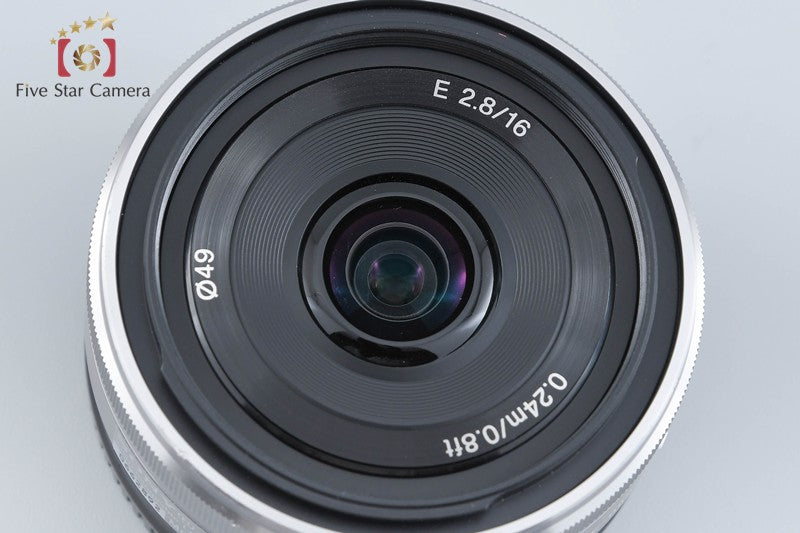 SONY E 16mm f/2.8 SEL16F28 + VCL-ECU2 Ultra Wide Converter