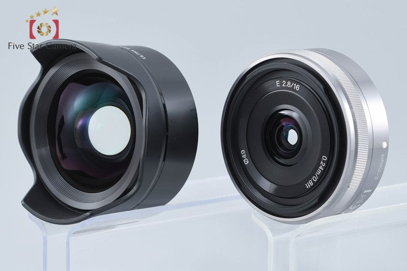 SONY E 16mm f/2.8 SEL16F28 + VCL-ECU2 Ultra Wide Converter