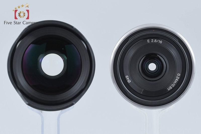SONY E 16mm f/2.8 SEL16F28 + VCL-ECU2 Ultra Wide Converter