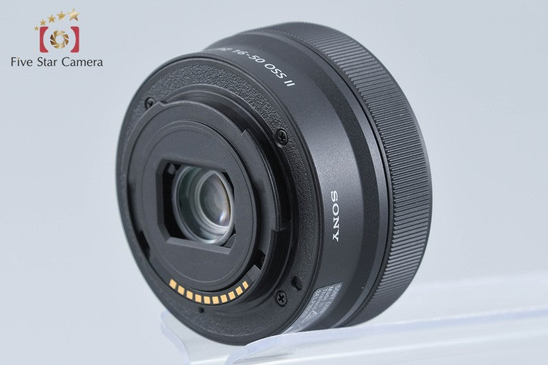 SONY E PZ 16-50mm f/3.5-5.6 OSS II SELP16502 Black Sony E Mount