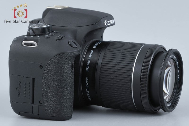 "Count 486" Canon EOS Kiss X8i / Rebel T6i / 750D 24.2 MP DSLR EF-S 18-55 Lens