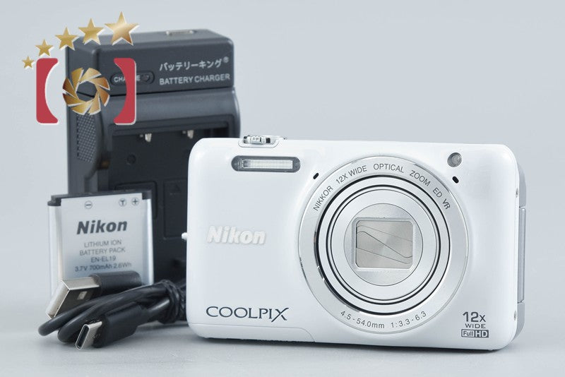 Nikon COOLPIX S6600 Natural White 16.0 MP Digital Camera