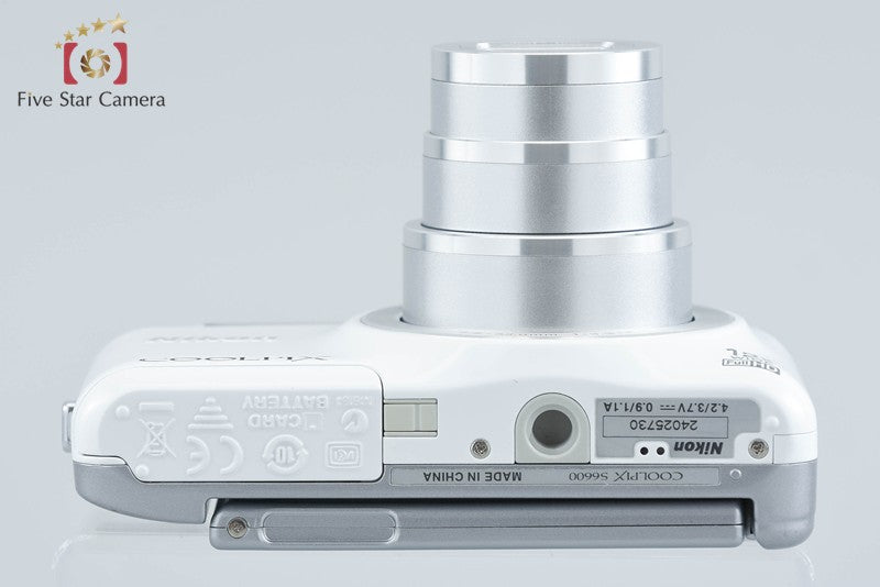 Nikon COOLPIX S6600 Natural White 16.0 MP Digital Camera