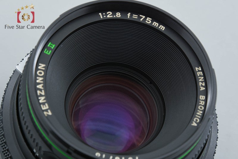 Zenza Bronica ZENZANON EII 75mm f/2.8 for ETR, ETRS, ETRSi, ETRC