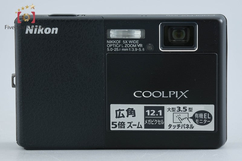 Nikon COOLPIX S70 Matt Black 12.1 MP Digital Camera