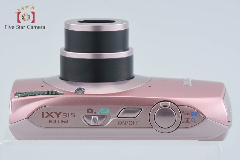Canon IXY 31S Pink 12.1 MP Digital Camera w/ Box