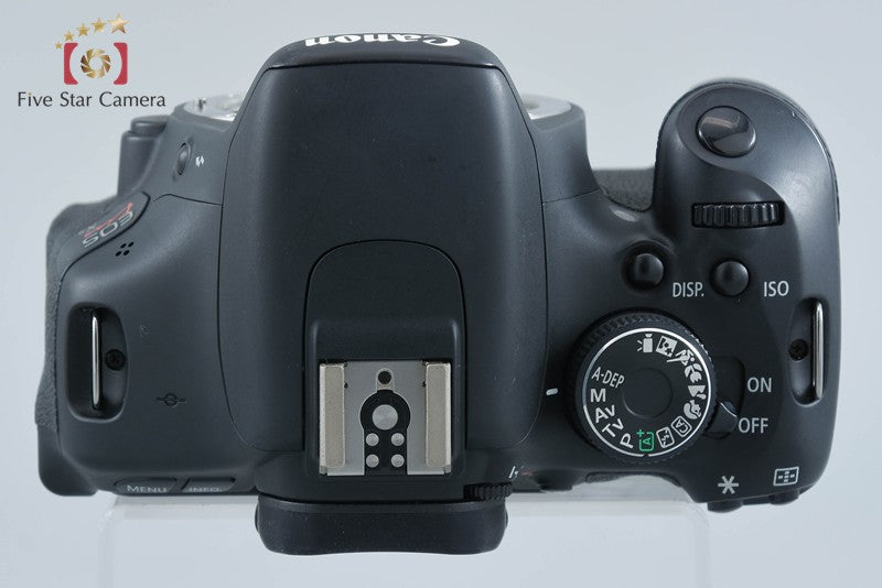 "Count 4,248" Canon EOS Kiss X5 / Rebel T3i / 600D 18.0 MP DSLR Camera Body