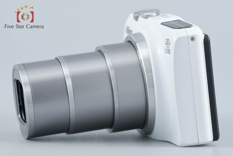 Nikon COOLPIX S9700 Elegant White 16.5 MP Digital Camera