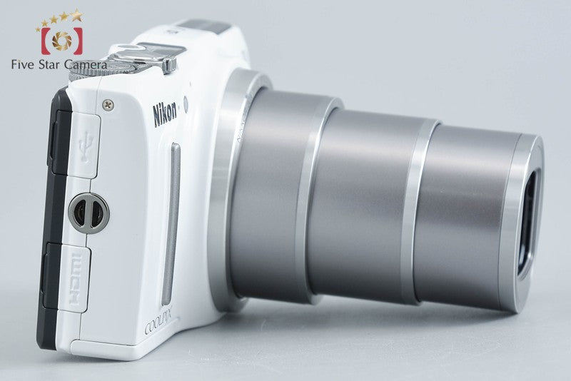 Nikon COOLPIX S9700 Elegant White 16.5 MP Digital Camera