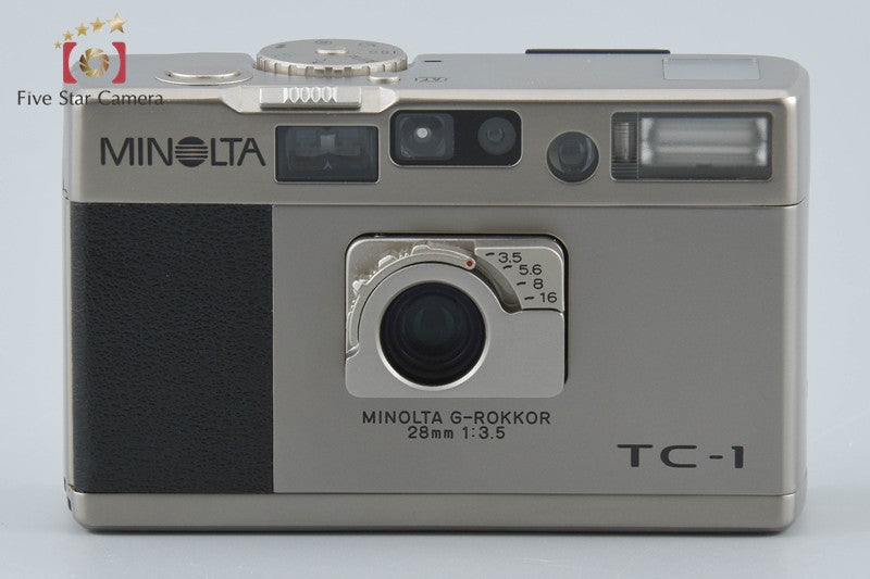 Minolta TC-1 35mm Point & Shoot Film Camera