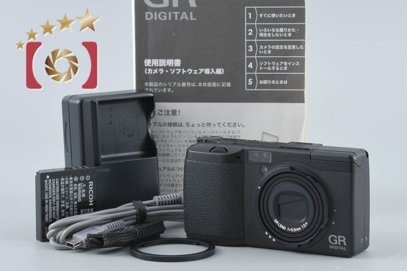 "Shutter count 2,719" Ricoh GR Digital 8.1 MP Digital Camera