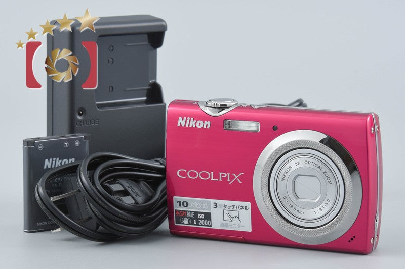 Nikon COOLPIX S230 Rose Red 10.0 MP Digital Camera