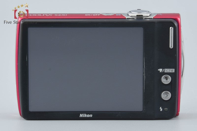 Nikon COOLPIX S230 Rose Red 10.0 MP Digital Camera