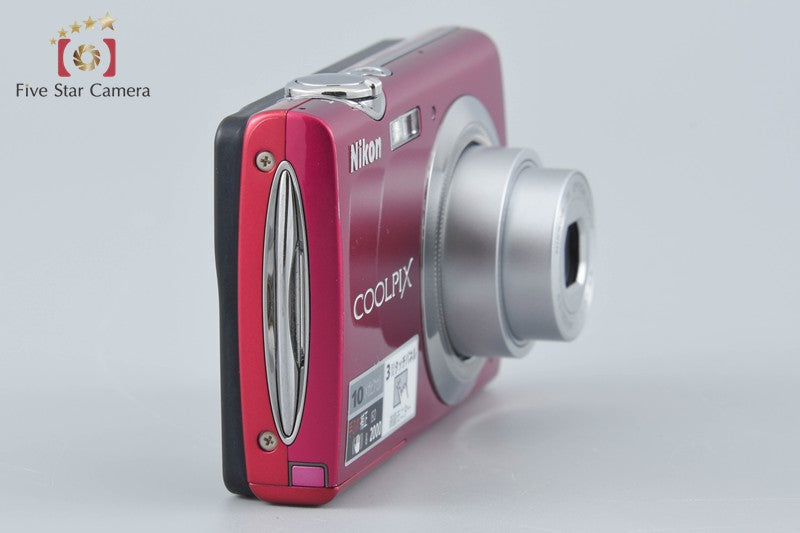Nikon COOLPIX S230 Rose Red 10.0 MP Digital Camera