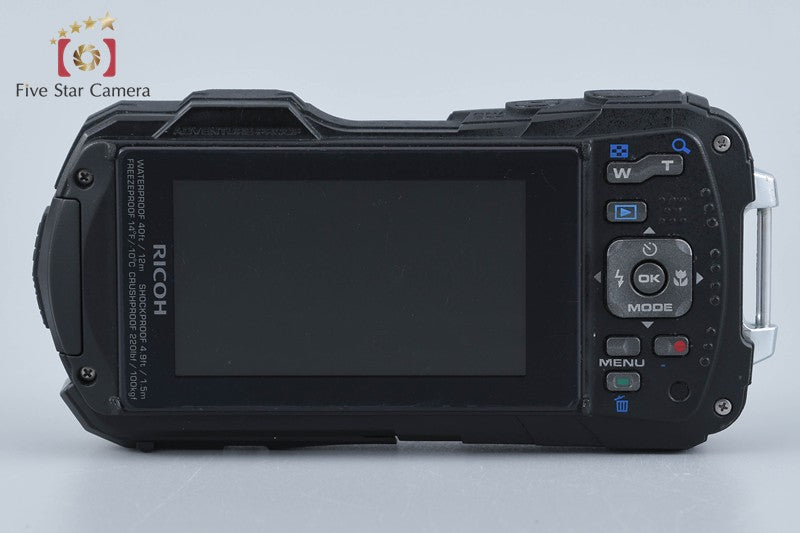 Ricoh PENTAX WG-30 Black 16.0 MP Waterproof Action Camera