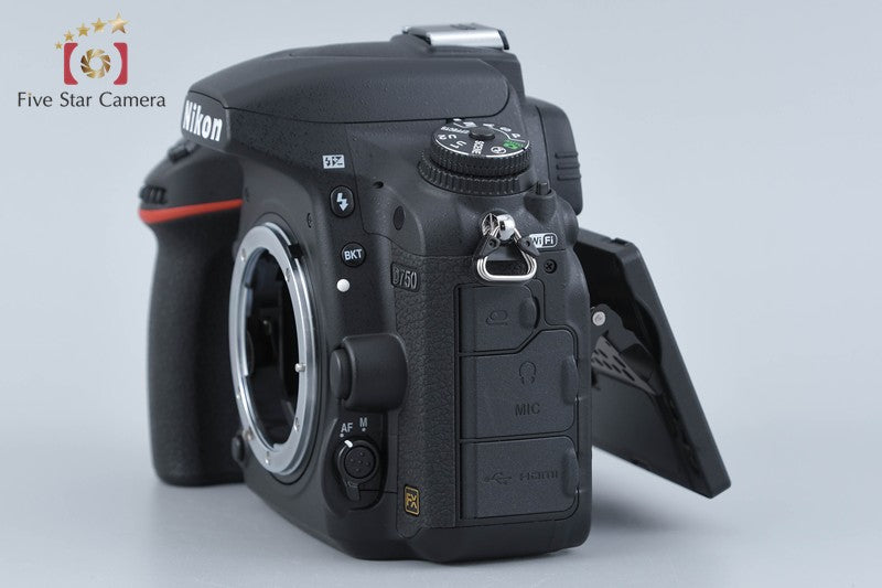 "Shutter count 1,913" Nikon D750 24.3 MP Full Frame Digital SLR Camera Body