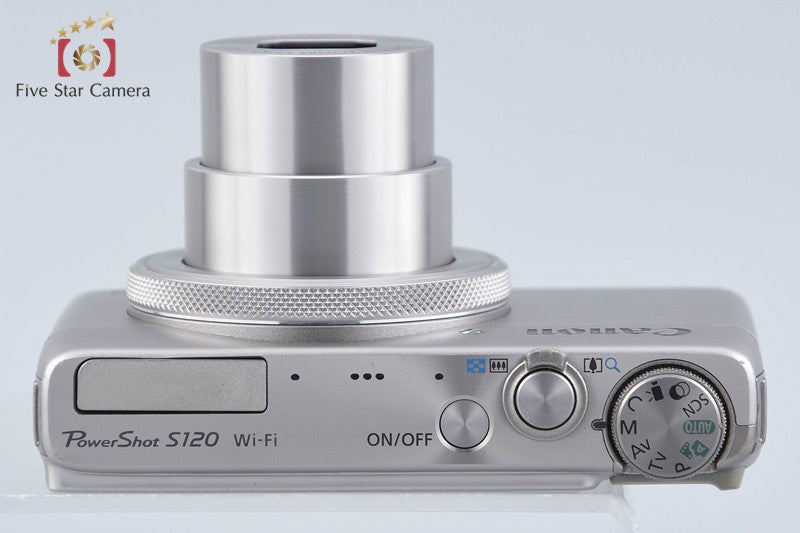 Canon PowerShot S120 Silver 12.1 MP Digital Camera