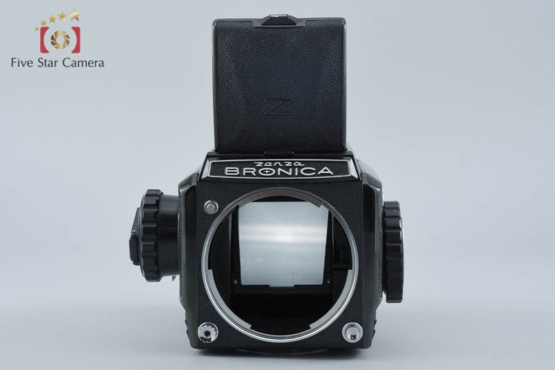 Zenza Bronica S2 Later Model Black + Nikon NIKKOR-P 75mm f/2.8