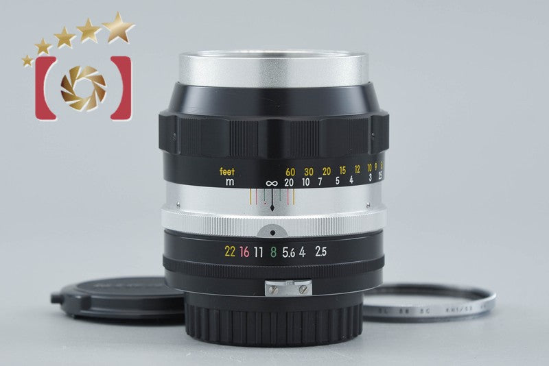 Nikon NIKKOR-P Auto 105mm f/2.5 Non Ai Lens