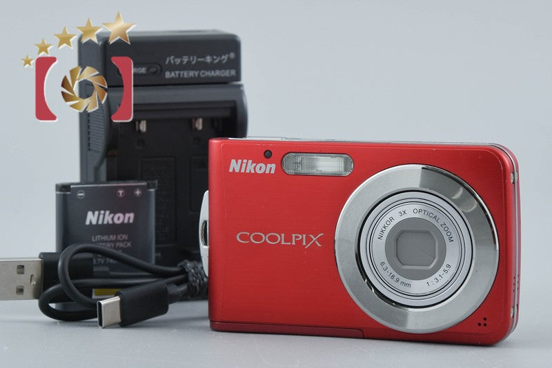 Nikon COOLPIX S210 Red 8.0 MP Digital Camera