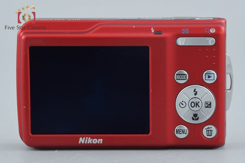 Nikon COOLPIX S210 Red 8.0 MP Digital Camera