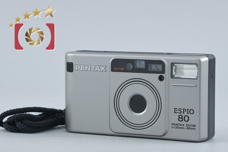 Pentax ESPIO 80 Silver 35mm Point & Shoot Film Camera