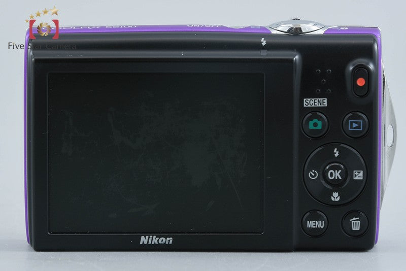 Nikon COOLPIX S5100 Light Purple 12.2 MP Digital Camera