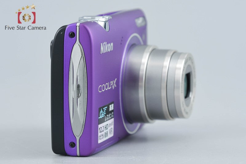 Nikon COOLPIX S5100 Light Purple 12.2 MP Digital Camera