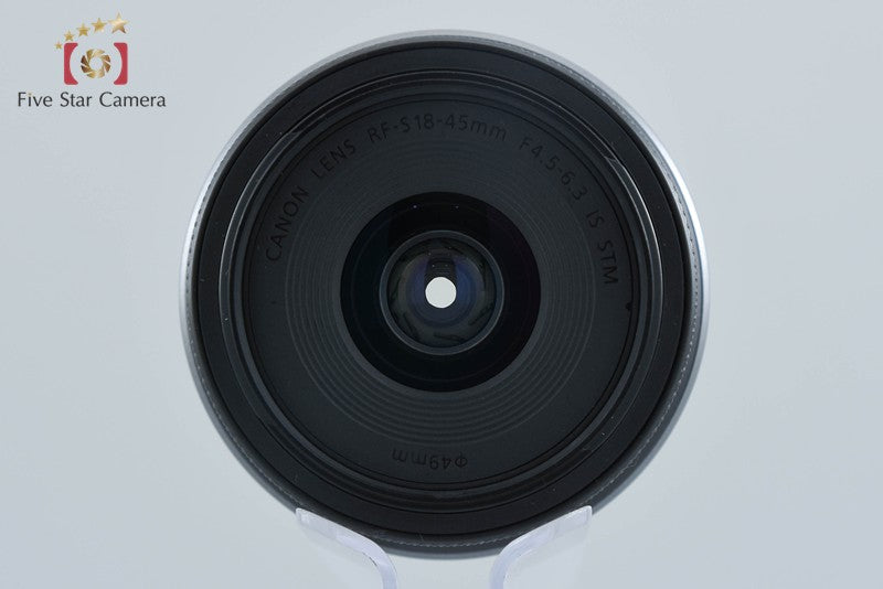 Canon RF-S 18-45mm f/4.5-6.3 IS STM Black