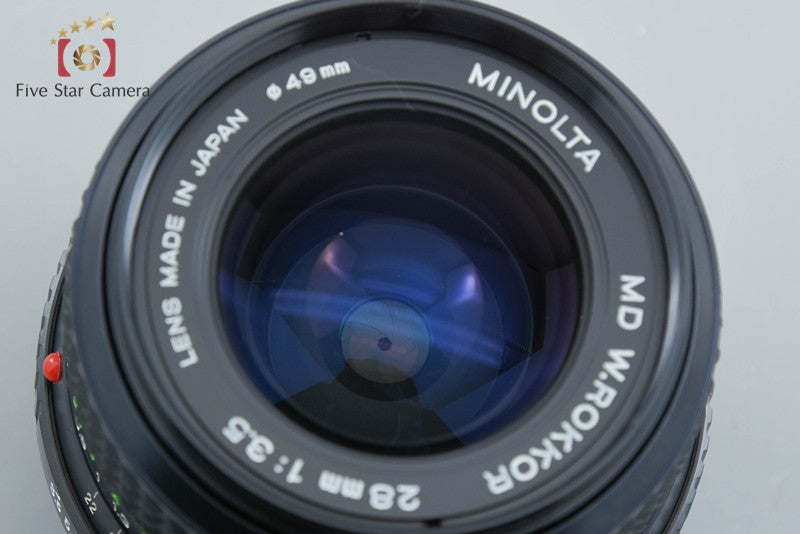 Minolta MD W.ROKKOR 28mm f/3.5