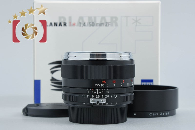 Carl Zeiss Planar 50mm f/1.4 ZF T* for Nikon w/ Box