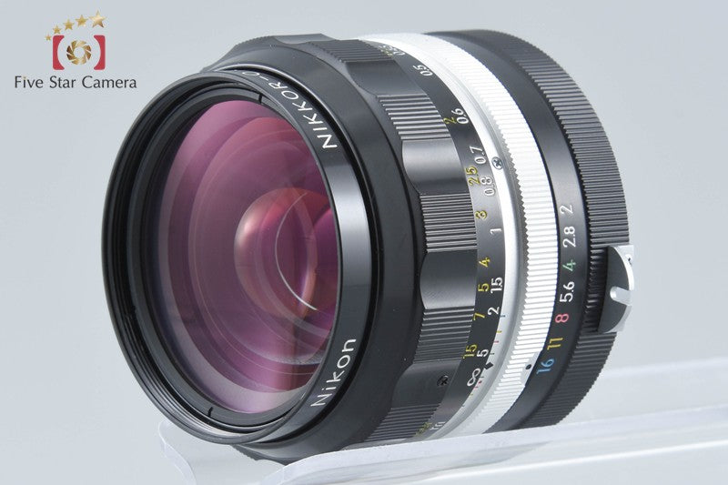 Nikon NIKKOR-O.C Auto 35mm f/2 Non Ai Lens