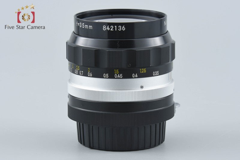 Nikon NIKKOR-O.C Auto 35mm f/2 Non Ai Lens