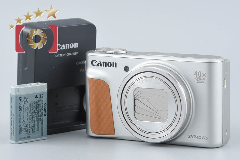 Canon PowerShot SX740 HS Silver 20.3 MP Digital Camera