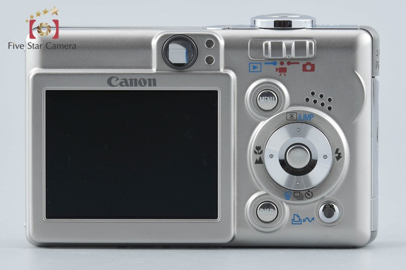 Canon IXY Digital 55 Silver 5.0 MP Digital Camera w/ Box