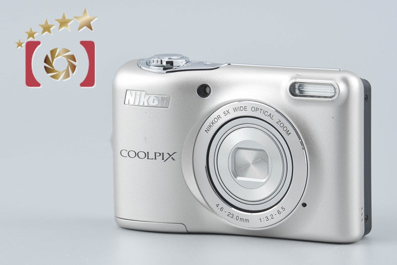 Nikon COOLPIX L32 Silver 20.1 MP Digital Camera