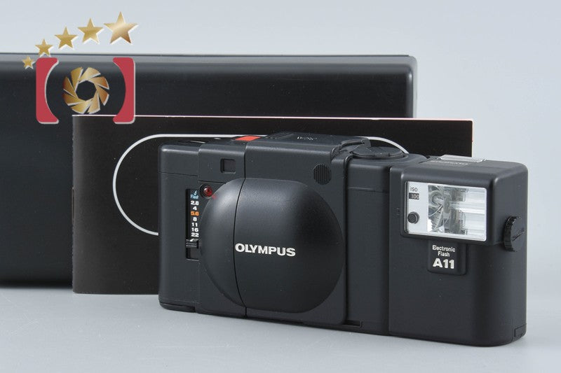 Olympus XA Black 35mm Point & Shoot Film Camera