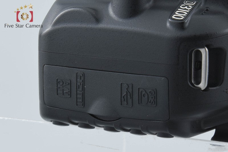 "Shutter count 2,418" Nikon D3100 Black 14.2 MP Digital SLR Camera Body