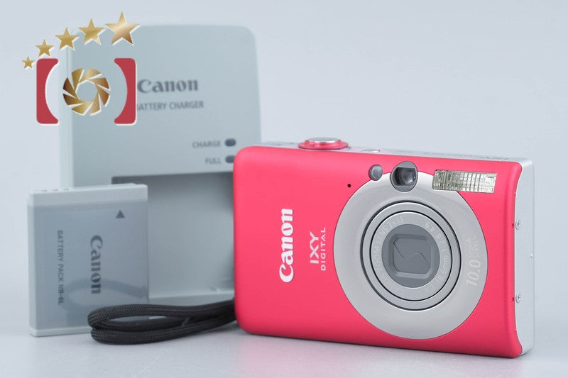 Canon IXY Digital 110 IS Red 10.0 MP Digital Camera