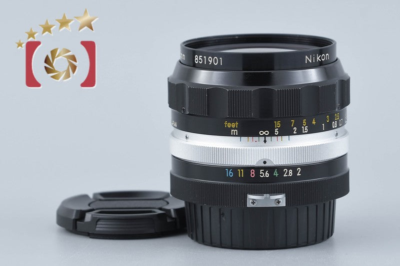 Nikon NIKKOR-O.C Auto 35mm f/2 Non Ai Lens