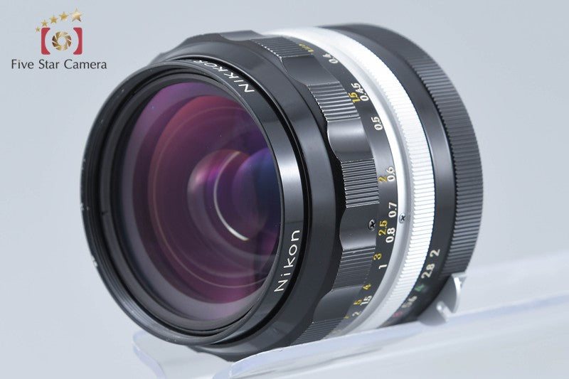 Nikon NIKKOR-O.C Auto 35mm f/2 Non Ai Lens