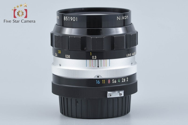 Nikon NIKKOR-O.C Auto 35mm f/2 Non Ai Lens