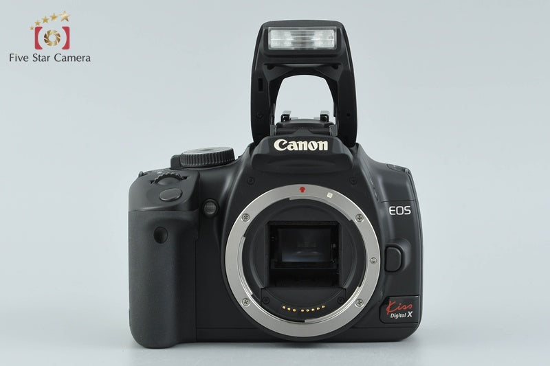 Canon EOS Kiss Digital X 10.1 MP Digital SLR Camera 18-55 55-200 Lenses