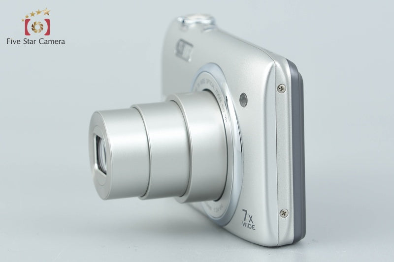 Nikon COOLPIX S3500 Crystal Silver 20.0 MP Digital Camera