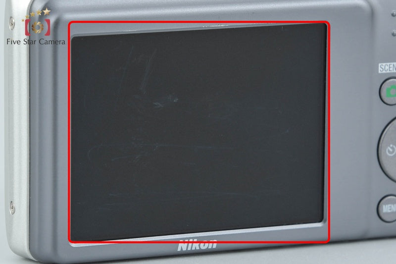 Nikon COOLPIX S3500 Crystal Silver 20.0 MP Digital Camera