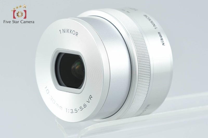 Nikon 1 J5 Silver 20.8 MP Digital Camera 10-30 Lens w/ Box