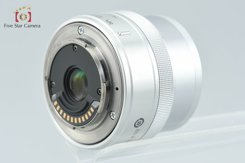 Nikon 1 J5 Silver 20.8 MP Digital Camera 10-30 Lens w/ Box