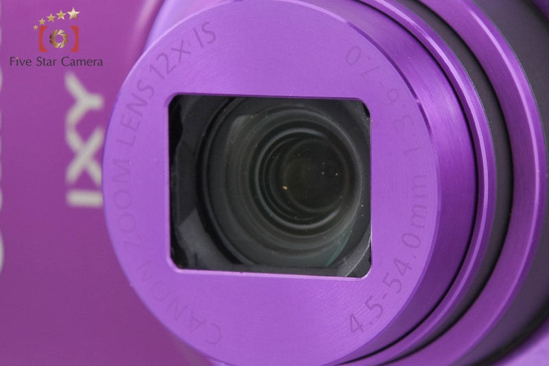 Canon IXY 630 Purple 16.0 MP Digital Camera